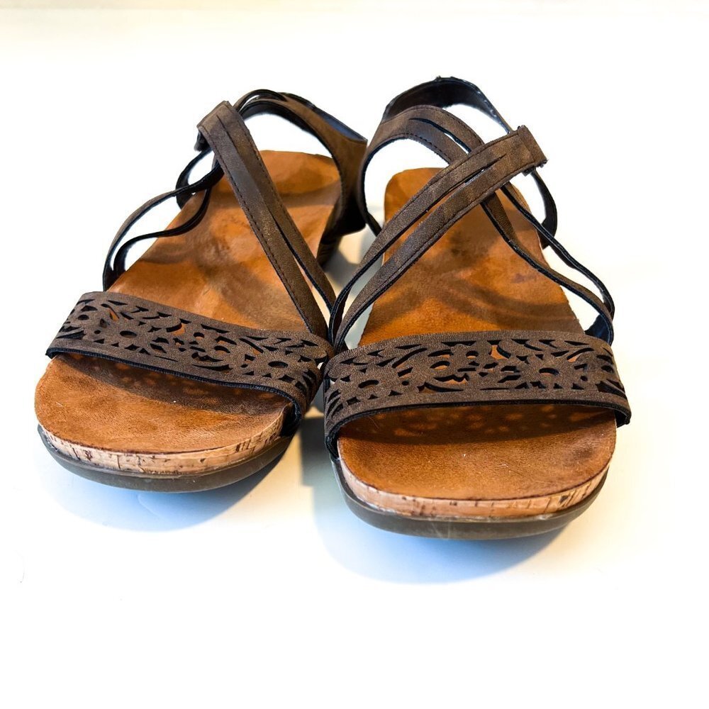 BEARPAW Women's Glenda Sandals Brown Size 10 - Picture 3 of 10